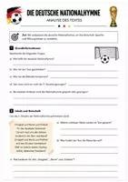 Vorschau - Arbeitsblätter - Die deutsche Nationalhymne – Bedeutung, Analyse & Fußball-WM - Seite 2