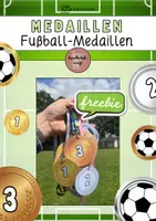 Vorschau - Anderer Materialtyp - Medaillen Fußballmedaillen Platz 1-3 - Deckblatt