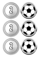 Vorschau - Anderer Materialtyp - Medaillen Fußballmedaillen Platz 1-3 - Seite 2