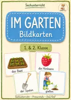 Vorschau - Bildkarten - Im Garten – Bildkarten 1. & 2. Klasse - Deckblatt