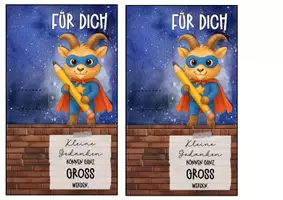 Vorschau - Anderer Materialtyp - Abschiedsgeschenk Steinbockklasse Klassentier Steinbock - Seite 3