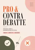 Vorschau - Arbeitsblätter - Pro & Contra Debatte: Fast Fashion verbieten? – Komplettes Unterrichtsmaterial für Werte und Normen (Kl. 8–10) - Deckblatt