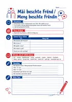 Vorschau - Arbeitsblätter - Lëtzebuergesch lesen üben – 4 Arbeitsblätter zum Leseverstehen mit Lösungen - Seite 2