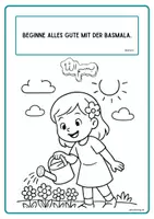 Vorschau - Mal- und Bastelvorlagen - iruBildung_AB_GS_Hadith+Malen - Seite 2