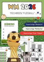 Vorschau - Arbeitsblätter - Fußball-WM 2026 | Tischdeko-Ideen | Kopiervorlagen - Deckblatt