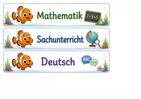 Vorschau - Präsentationen/Tafelbilder - Tagestransparenz Clownfischklasse - Clownfisch - Seite 2