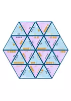 Vorschau - Spiele - Trimino Puzzle Zahlenraum 1000 - Seite 1