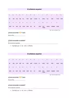Vorschau - Arbeitsblätter - El alfabeto español Das spanische Alphabet ABC - Deckblatt