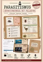 Vorschau - Arbeitsblätter - Parasitismus – Detektivmaterial mit Fallakten - Deckblatt