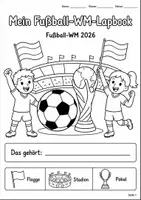 Vorschau - Arbeitsblätter - Fußball WM 2026 wachsendes Materialpaket Grundschule - Seite 1