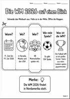 Vorschau - Arbeitsblätter - Fußball WM 2026 wachsendes Materialpaket Grundschule - Seite 3