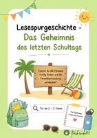 Vorschau - Arbeitsblätter - Lesespurgeschichte - Der letzte Schultag - Deckblatt
