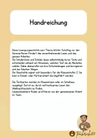 Vorschau - Arbeitsblätter - Lesespurgeschichte - Der letzte Schultag - Seite 1