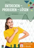 Vorschau - Stundenentwürfe - Entdecken - Probieren - Lösen: Fertige Stundenentwürfe für spielerischen Mathematik-Unterricht in der Sek I - Deckblatt