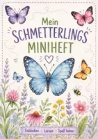Vorschau - Arbeitsblätter - Miniheft A5 Schmetterling 1.Klasse - 2.Klasse - Deckblatt