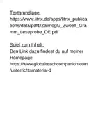 Vorschau - Aufgabenkarten - Feridun Zaimoglu "Gottesanrufung I" - Aufgaben und Lösungen - Seite 2