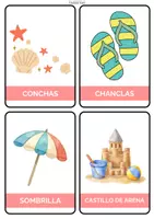 Vista previa - Juegos / Gamificación - Flashcards Verano - página 3