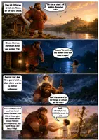 Vorschau - Arbeitsblätter - Christophorus - Der Riese, der Jesus trug | Comic & Aufgaben | 3-fach differenziert | Förderschule, Grundschule & Sekundarstufe I | Klasse 1–5 - Seite 3