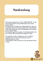 Vorschau - Arbeitsblätter - Fußball WM 2026 - Lesespurgeschichte - Seite 1