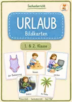 Vorschau - Bildkarten - Urlaub Bildkarten – 1.& 2. Klasse - Deckblatt