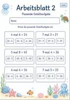 Vorschau - Arbeitsblätter - Mal und Geteilt | Mathematik Klasse 2 | 7 Arbeitsblätter als PDF - Seite 2