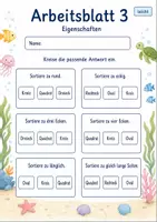 Vorschau - Arbeitsblätter - Formen erkennen | Mathematik Klasse 2 | 7 Arbeitsblätter als PDF - Seite 3