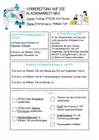 Vorschau - Klassenarbeiten - Klassenarbeit: Literarische Erörterung zu Wilhelm Tell - Seite 2