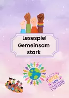 Vorschau - Stundenentwürfe - Ich habe – wer hat? Gemeinsam stark | Lesespiel für soziales Lernen & Klassengemeinschaft - Deckblatt