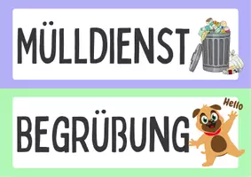 Vorschau - Anderer Materialtyp - Classroom Managment (Klassendienste, Stundenplan etc.) - Seite 1