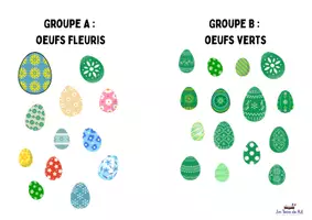 Aperçu - Apprentissages en autonomie - Activité de catégorisation "Classer les oeufs" - Page 3