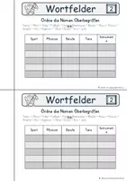 Vorschau - Arbeitsblätter - Wortfelder - Seite 3