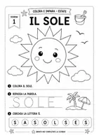 anteprima - Esercizi - Schede Estive Da Colorare! - Pagina 1