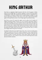 Vorschau - Arbeitsblätter - King Arthur (Legend): Reading (English) - Seite 1