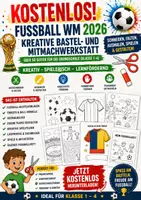 Vorschau - Arbeitsblätter - Fußball WM 2026 – Kreative Bastel- und Mitmachwerkstatt - Deckblatt