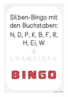 Vorschau - Spiele - Silben Bingo Paket 2: Spielerisch Lesen lernen - Seite 2