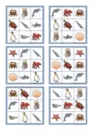 Vorschau - Anderer Materialtyp - Meerestiere Bingo - Seite 3