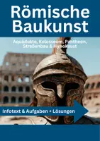 Vorschau - Arbeitsblätter - Römische Baukunst 🏛️ Aquädukt, Kolosseum & Pantheon - Deckblatt