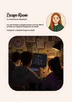 Vorschau - Arbeitsblätter - Escape Room Rhetorical Devices (Print, Digital, Website) - Deckblatt