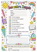 Vorschau - Arbeitsblätter - Wahres Zeugnis was wirklich zählt - Seite 3