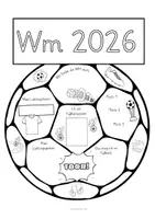 Vorschau - Unterrichtsreihen - Fußball - WM 2026 Arbeitsblätter und Ausmalbilder - Seite 3