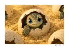 Aperçu - Affichage - Lulu la petite tortue qui découvrait le monde - Page 1