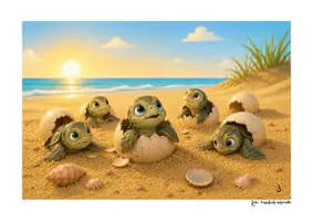 Aperçu - Affichage - Lulu la petite tortue qui découvrait le monde - Page 2