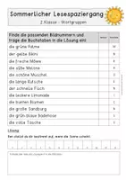 Vorschau - Anderer Materialtyp - Sommer Lesespaziergang 1.-4. Klasse - Seite 2