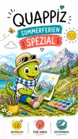 Vorschau - Anderer Materialtyp - 10 Ausmalbilder mit Mutmach-Botschaften / QUAPPIZ - Deckblatt