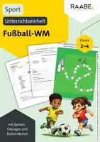 Vorschau - Stationenlernen - Fußball-WM: Fächerübergreifende Materialien rund um Fußball - Deckblatt