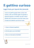 anteprima - Materiale di supporto/inclusione - comprensione del testo 5 schede (min e maiusc) - Pagina 2