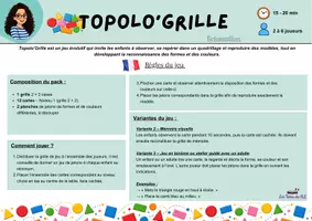 Aperçu - Apprentissages en autonomie - Topolo'grille (échantillon gratuit) - Page 2