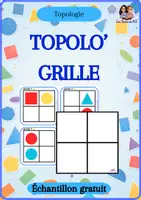 Aperçu - Apprentissages en autonomie - Topolo'grille (échantillon gratuit) - Page de couverture