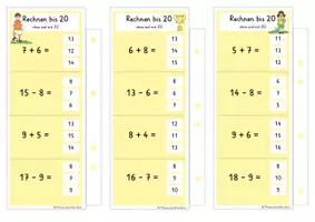 Vorschau - Arbeitsblätter - Materialpaket wachsend Klasse 1 Mathe - Seite 3