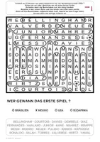 Vorschau - Arbeitsblätter - Suchsel - Die Fußball-Weltmeisterschaft 2026 und ihre Stars - 2 - Seite 1